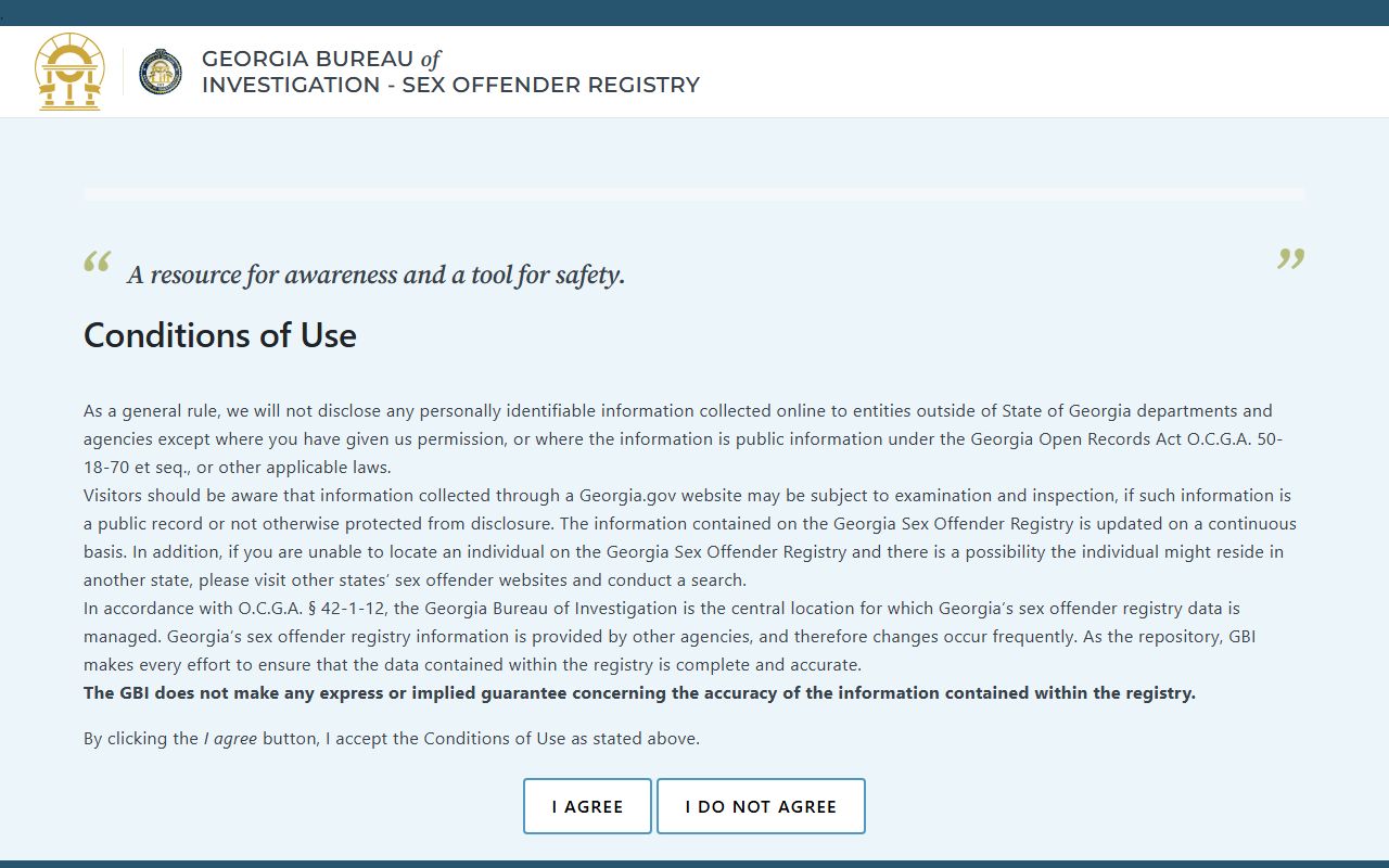 Bryan County warrant records public sex offender registry search
